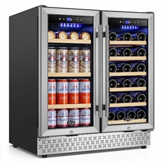 Tylza Dual Zone Wine and Beverage Refrigerator