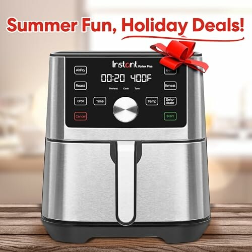 Instant Vortex Plus air fryer with holiday deals promotion